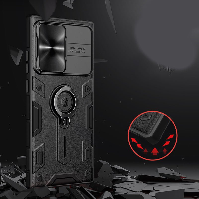Coque NoSpy Slider — Protection Caméra Samsung Note20 - Coque Protection Caméra - NoSpySecure